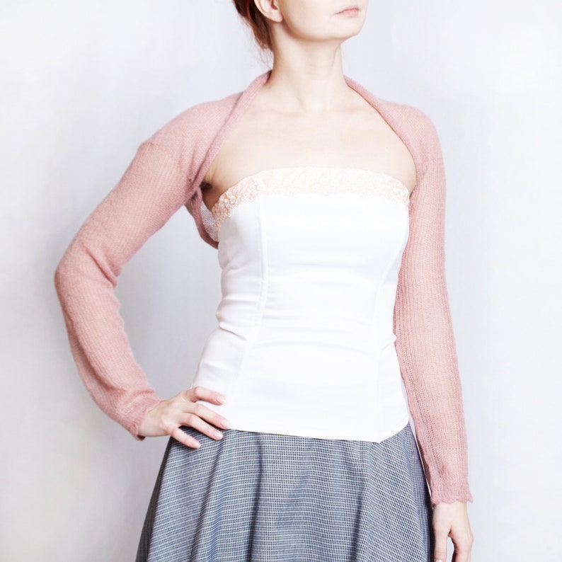rose bolero jacket