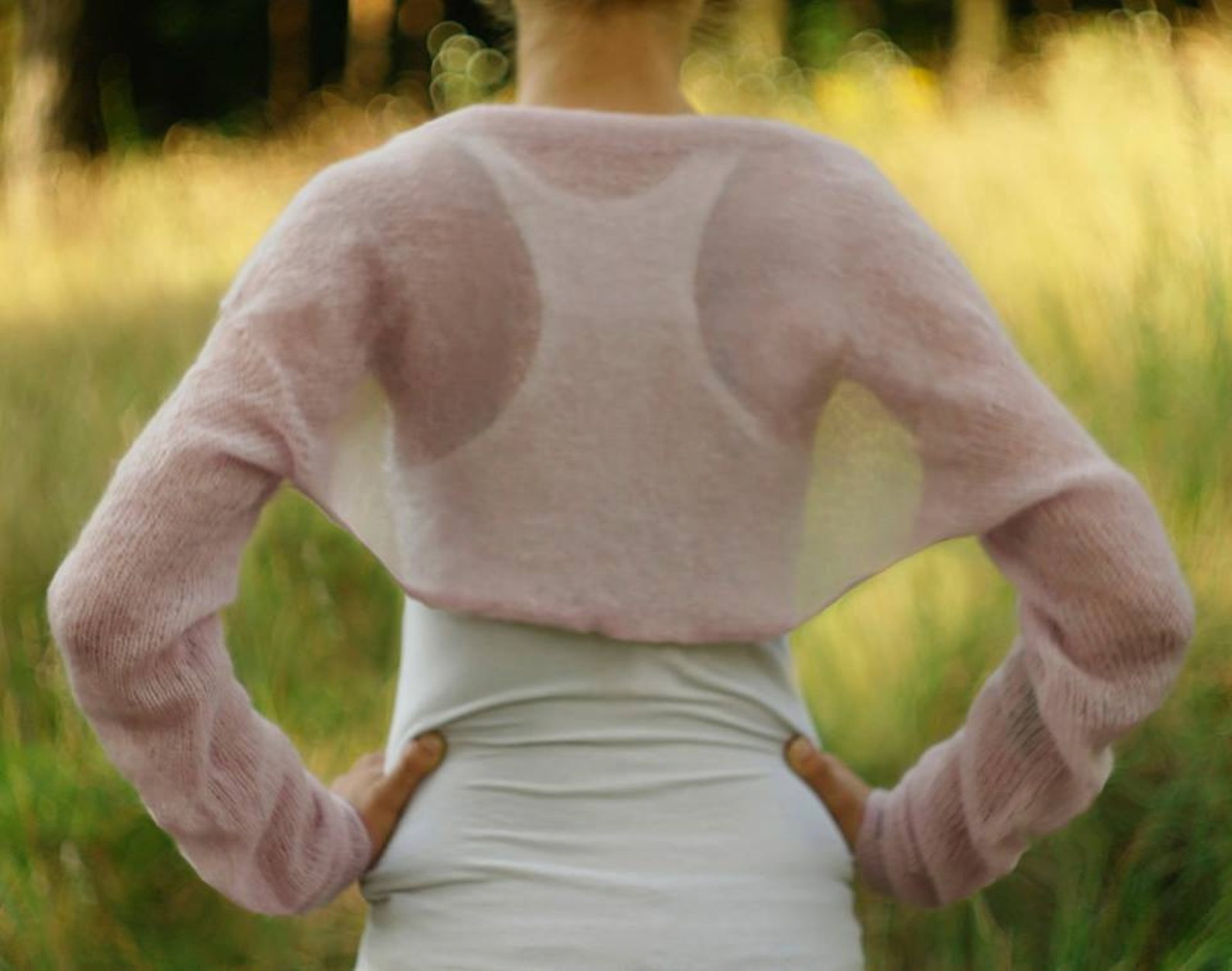 Bridal Bolero Shrug Wedding Shrug Bolero Dress Cover up Knit Etsy