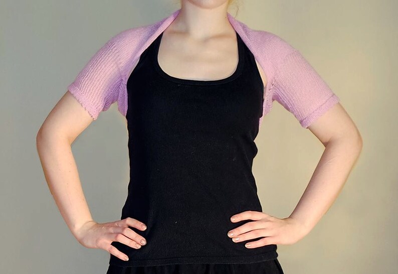 Pink bolero Bridesmaid shrug mohair Wedding Bolero Bridal Shrug Bridesmaid Cover up sweater evening jacket bolero Knit short sleeve shrug
