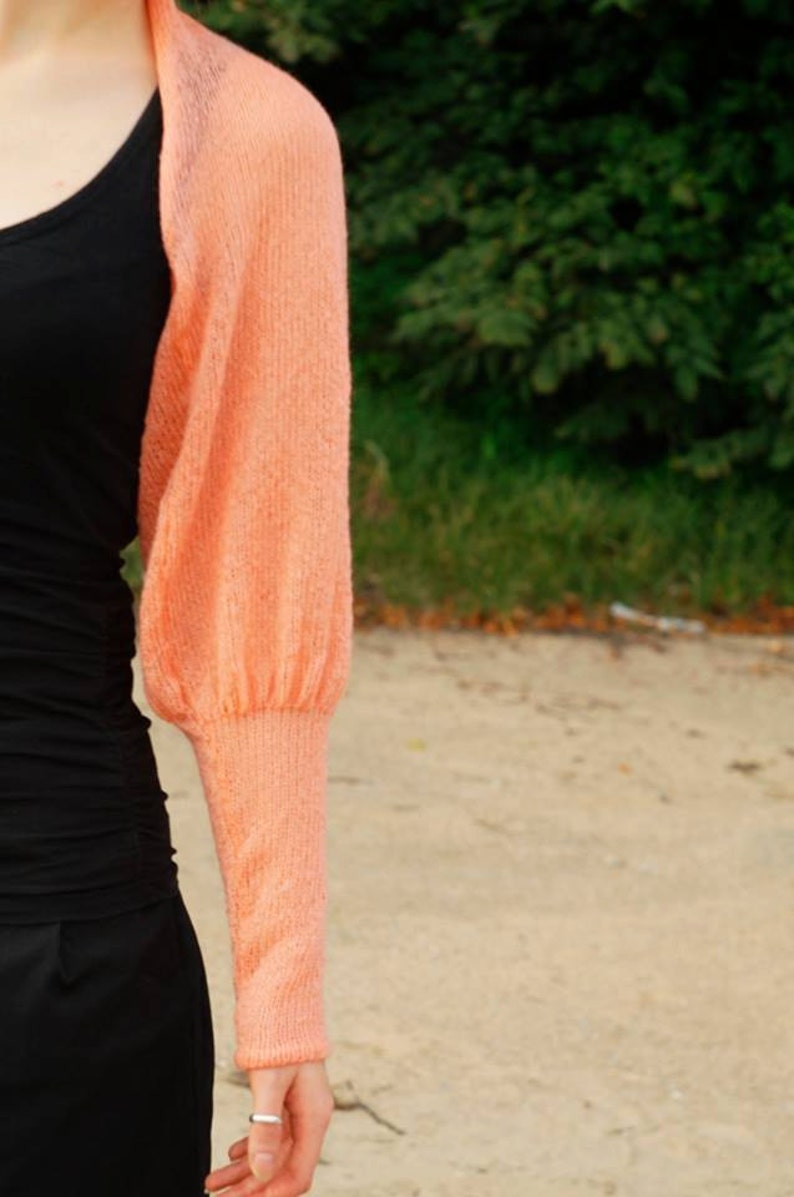 Puff Sleeve Bolero wedding Bolero dress Cover up handmade Etsy