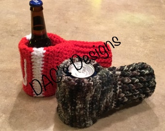 Crochet Pattern Drink Mitt / Beer Glove Pattern