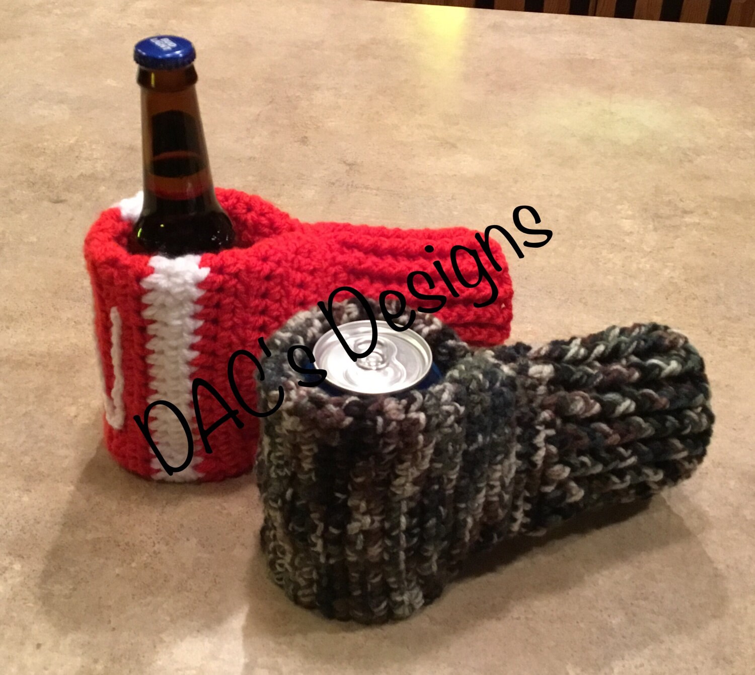 Beer Glove Pattern Crochet Pattern Drink Mitt Accessoires Handschoenen & wanten Sporthandschoenen 