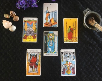10 Minute Psychic Tarot Reading - General Guidance, Love & Career