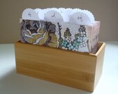 Wedding Guest Book Box Vintage Floral