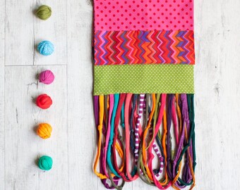 Infinity Scarf With Multi-Colour Strands Suitable for Spring, Summer and Autumn