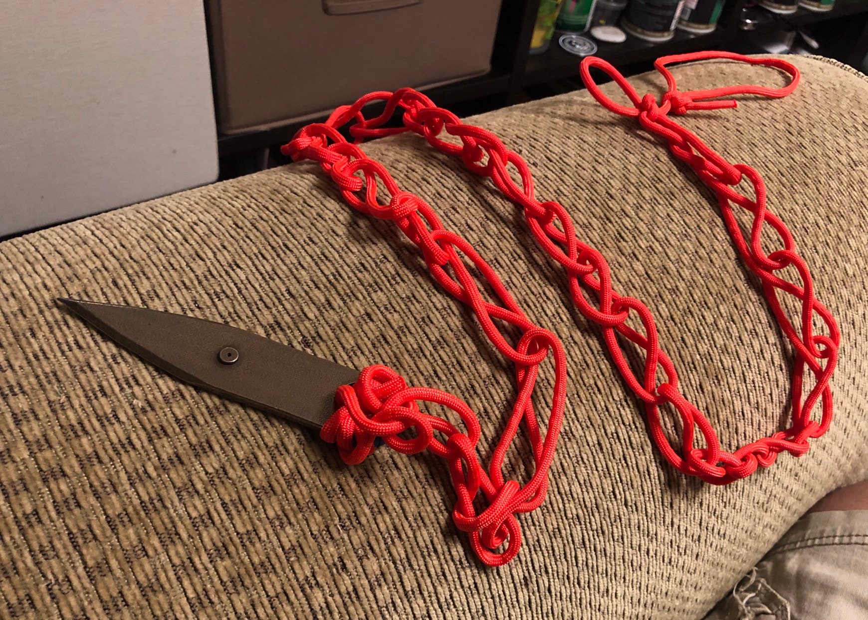 3D Printed Kunai Rope Dart AO steel Etsy