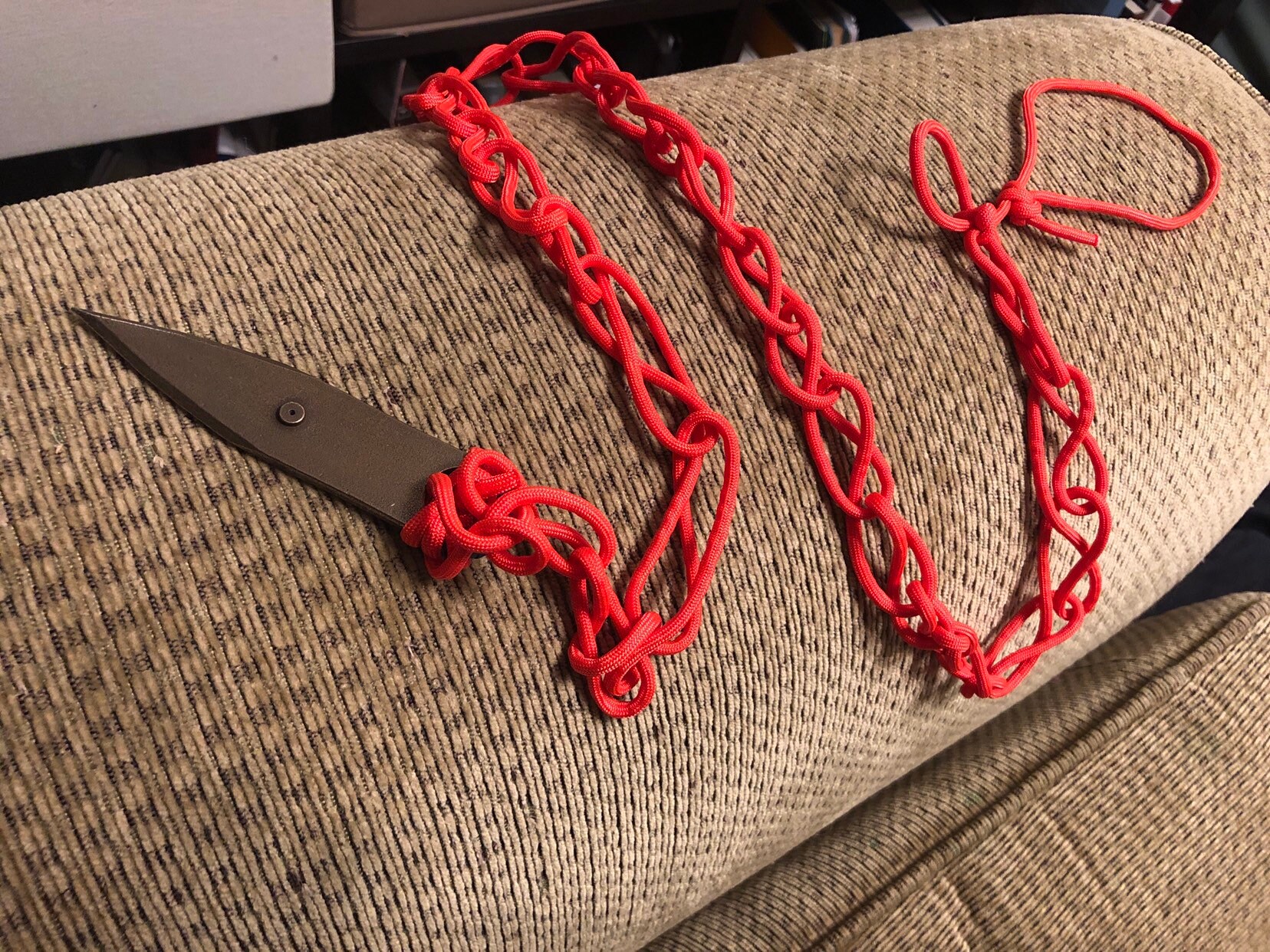 3D Printed Kunai Rope Dart AO steel Etsy