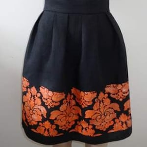 Women&#39;s linen skirt