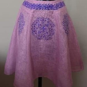 Women&#39;s linen skirt