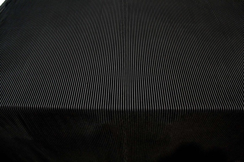 Black velvet fabric #91791