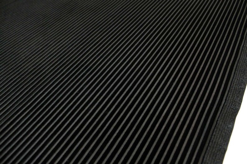Black velvet fabric #91791
