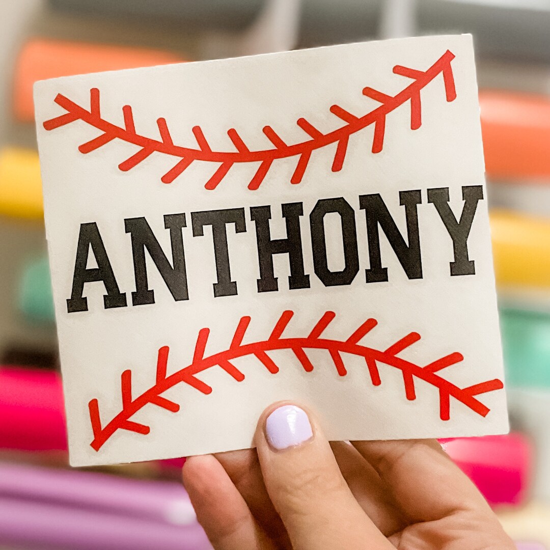 Personalized Baseball Decal: Sports Family Car Window Sticker - Etsy