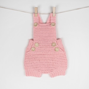 CROCHET PATTERN PDF - Crochet Baby Romper Pure Happiness - Baby Overall, Baby Overall, Unisex Classic Romper, Blue, Baby Outfit