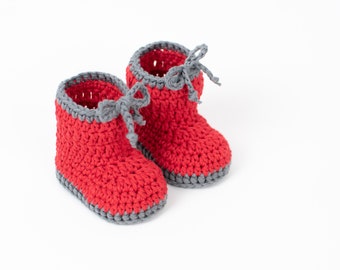 CROCHET PATTERN PDF - Crochet Baby Booties| Shoes| Sleepers| Rain Shoes| Crib Shoes| Newborn - 12 months