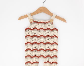 Crochet Baby Romper Pattern – Zig Zag Chevron (PDF Pattern)