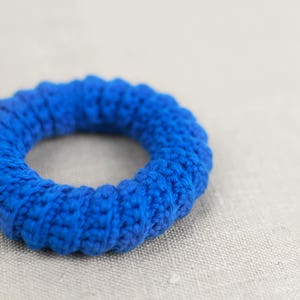 Easy Crochet Teething Ring Tutorial Two Simple Shapes PDF Instant Download image 5