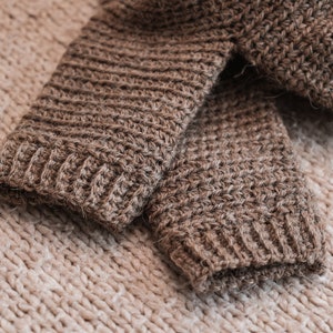 CROCHET PATTERN Crochet Baby Sweater Pullover Jumper Cardigan Winter Jacket PDF image 6