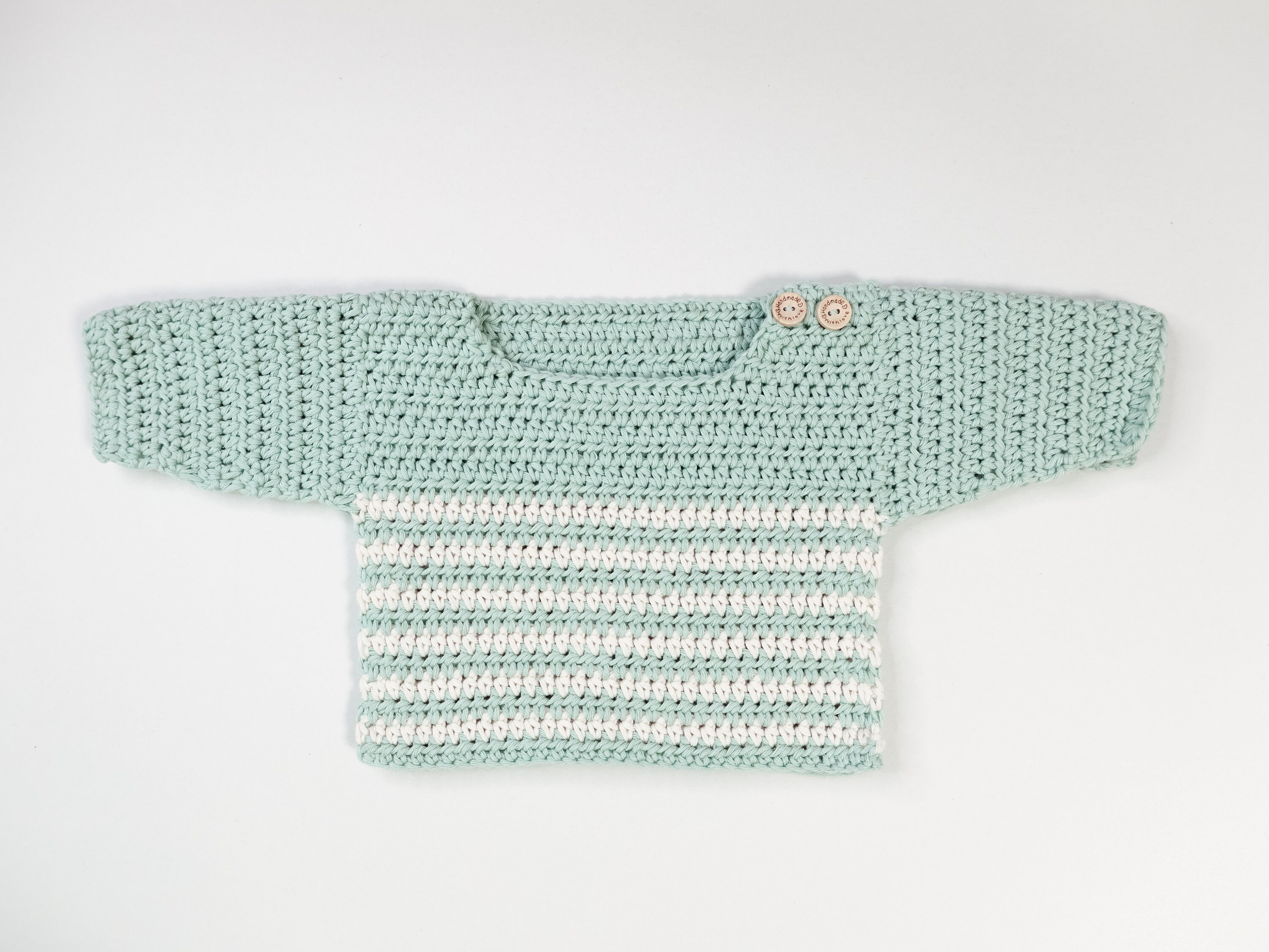 Pull Femme Arizona Estate Green Stripe - Sweat à Rayures Vertes Taille L Juniors