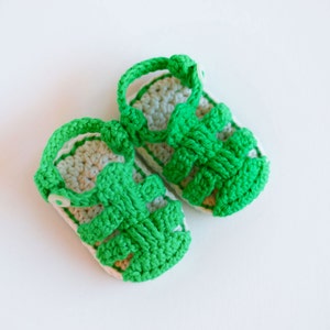 CROCHET PATTERN Crochet Baby Booties Strap Sandals Baby Shoes PDF image 3