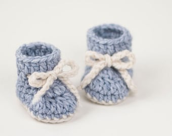 CROCHET PATTERN PDF- Crochet Baby Booties Winter Snowflake, Baby Shoes,  Baby Footwear, Baby Sock Booties, Newborn Booties, Baby Shower Gift