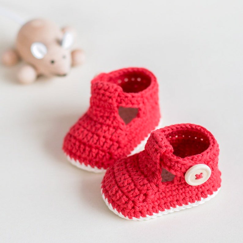 CROCHET PATTERN Bundle Premium Patterns Four Crochet Patterns Red Heart Crochet Baby Cardigan/Romper/Booties/Sneakers PDF image 5