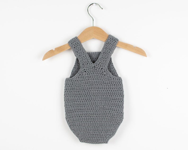 CROCHET PATTERN Crochet Baby Romper Baby Joy/Playsuit Baby Joy Baby Overall PDF image 4