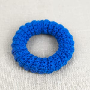 Easy Crochet Teething Ring Tutorial Two Simple Shapes PDF Instant Download image 4