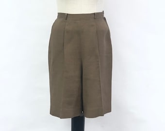 Vintage 1960's High Waisted Bermuda Shorts