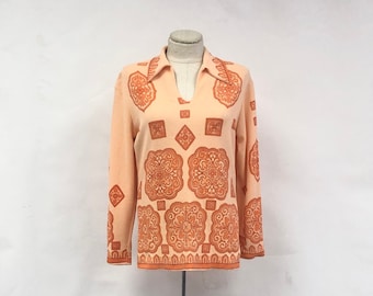 Vintage 1970's Tunic Top