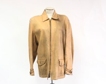 Vintage 1950's Guntzviller Taxidermy Studio Deerskin Jacket