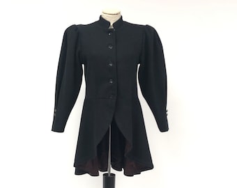 Vintage 1940's Peplum Wool Jacket