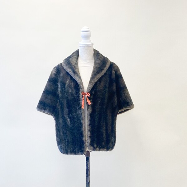 faux fur shawl target