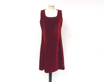 Vintage 1970's/1980's Handmade Velvet Dress