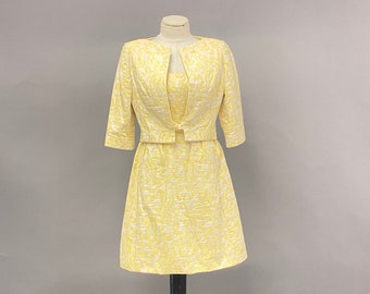 Vintage 1960's JONAI Dress & Jacket Set