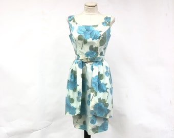 Vintage 1950's/1960's Taffeta Dress