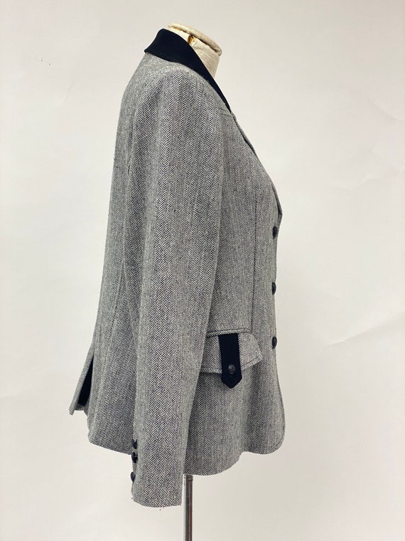 Vintage 1990's Herringbone Jacket - image 8