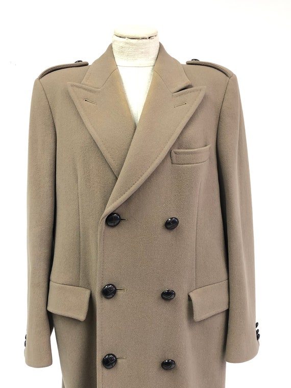 Vintage 1950's Double Breasted Wool Coat - image 3