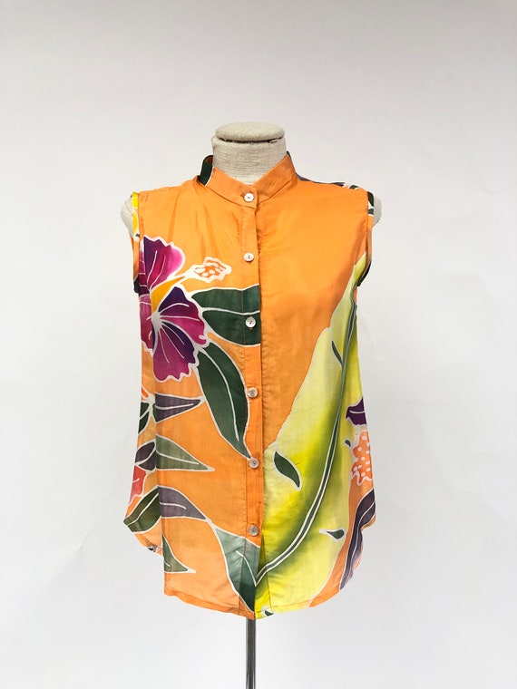 Set of 2 Vintage Silk Blouses - image 3