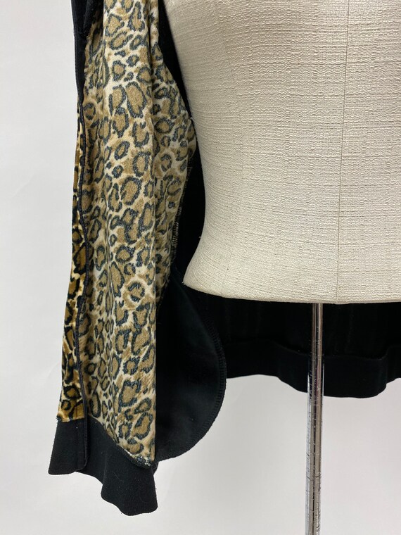 Vintage 1980's Anthony Richards Velour Cheetah Pr… - image 10