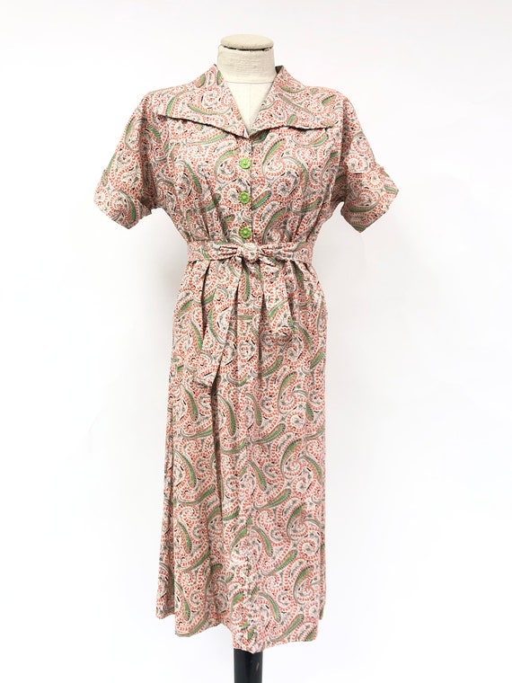 Vintage 1960's Paisley Dress - image 2