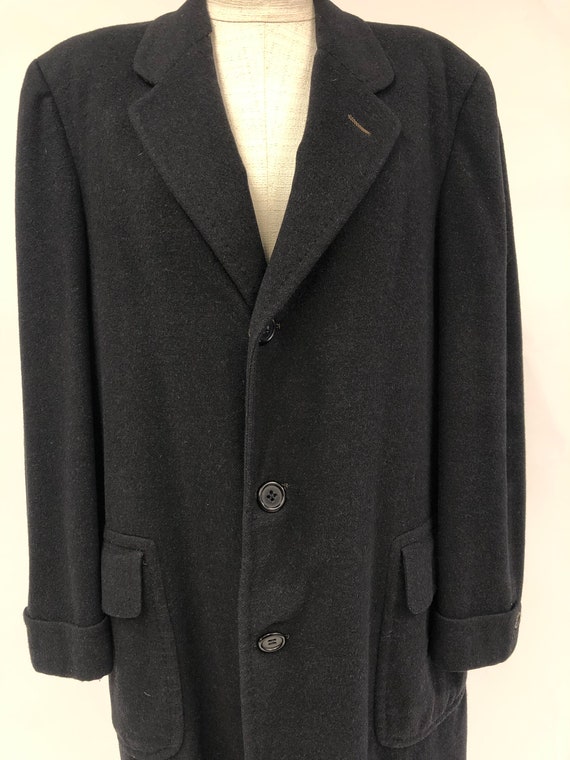 Vintage 1960's Hotel Syracuse Men's Shop Overcoat - image 3