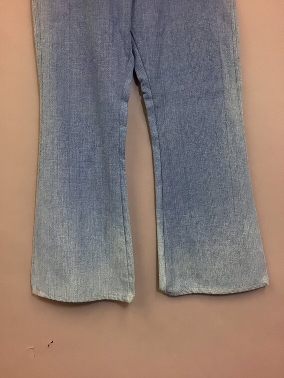 Vintage 1970’s Ely Flare Bottom Jeans - image 5