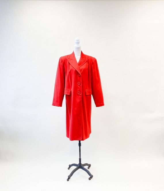 Vintage 1960's Chappell's Syracuse Red Coat - image 1
