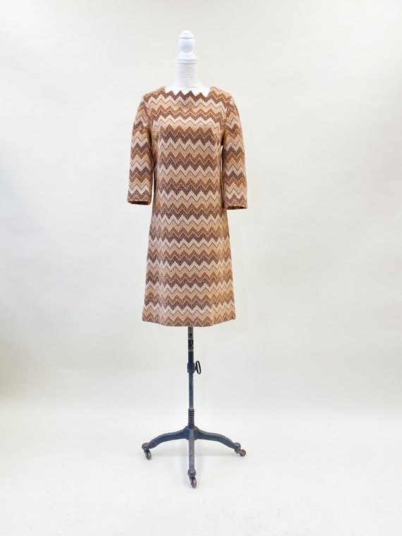 Vintage 1970's Wool Knit Dress - image 1