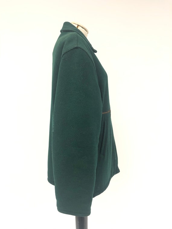 Vintage 1940's Wool Work Coat - image 5