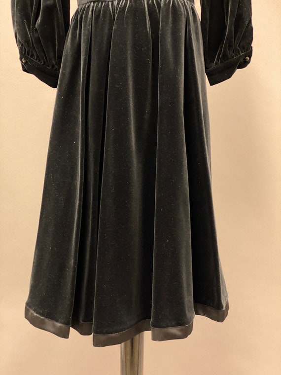 Louis Feraud Vintage Velvet Long Dress