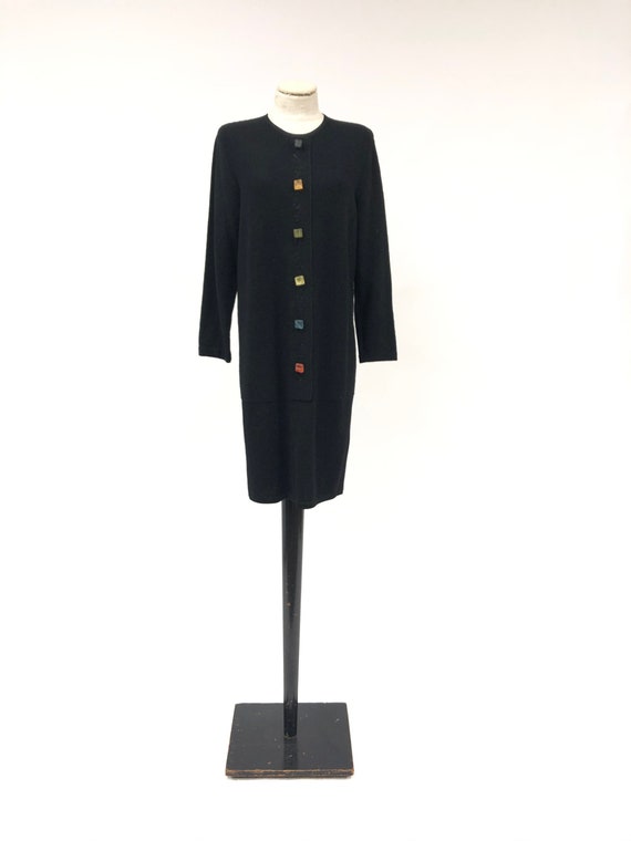 Vintage 1970's Wool Knit Dress