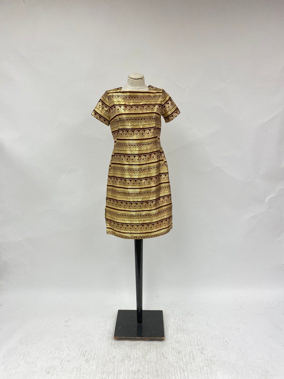 Vintage 1970's Brocade Dress
