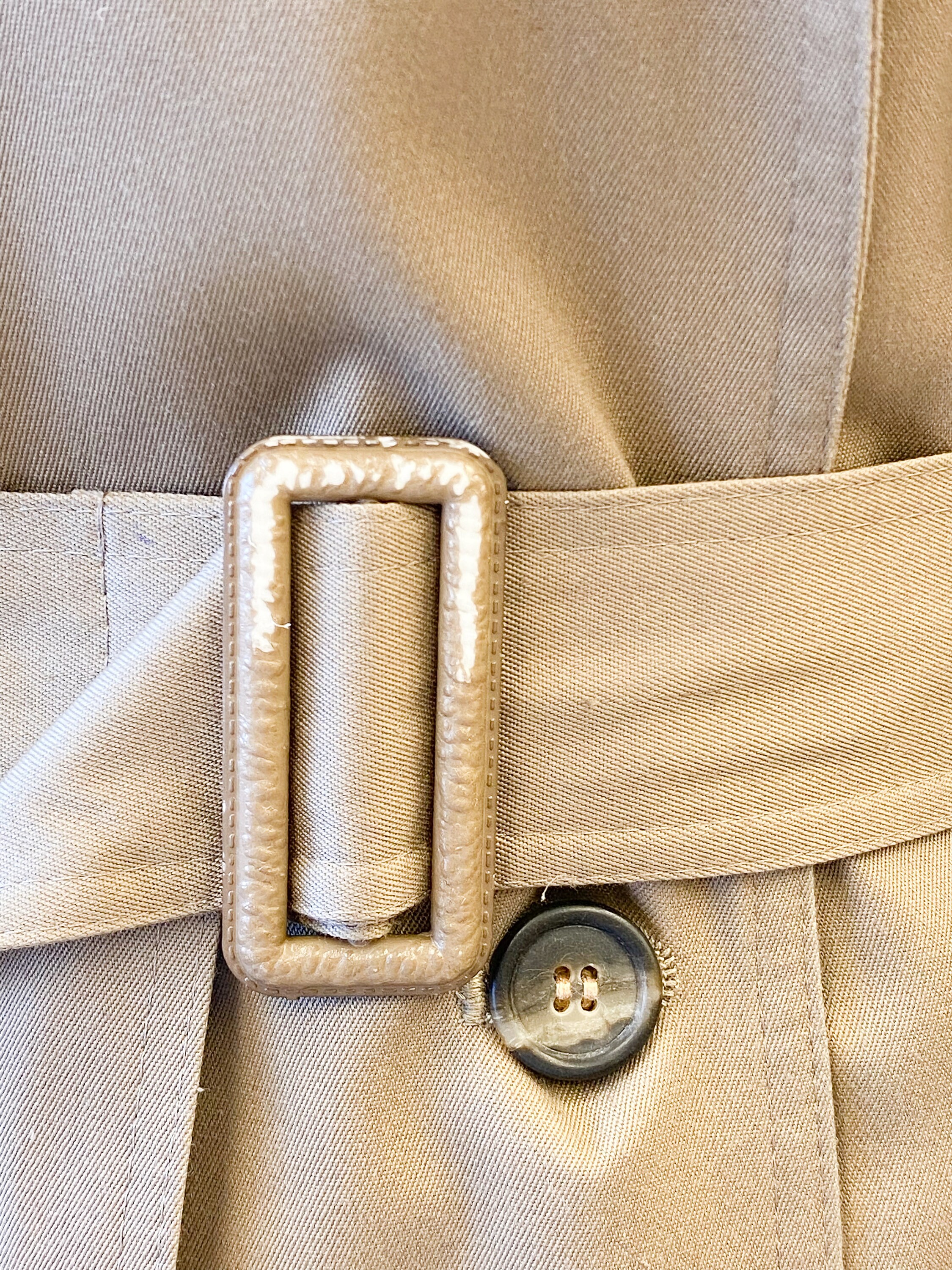 Vintage 1970 s 80 s J.G. Hook Trench Coat With Wool Etsy Canada