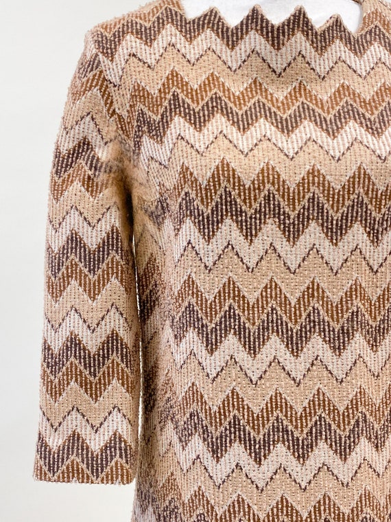 Vintage 1970's Wool Knit Dress - image 4